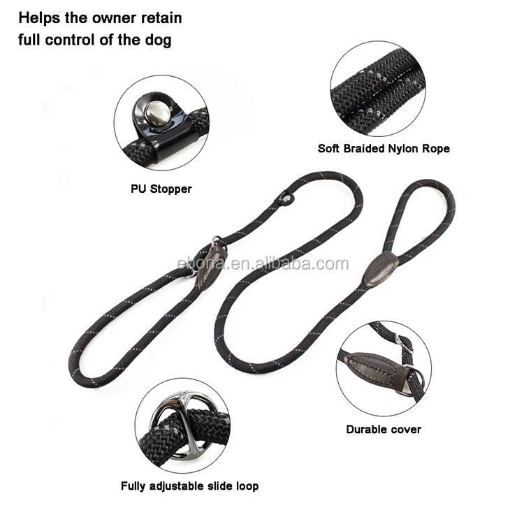 Premium Quality Climbing Rope Pet Leash And Collar,Personalized Ecofriendly Durable Dog Slip