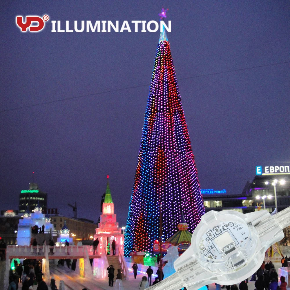 Christmas decor led pixel dmx IP68 colorful rgb 12V module