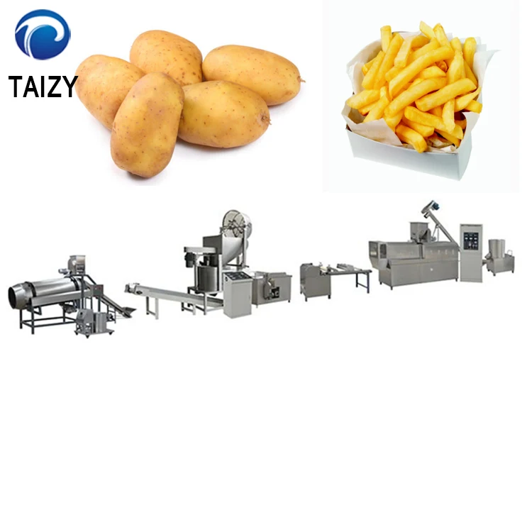 fully automatic potato chips making machinery planta