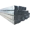 ERW steel square tubing standard sizes, pre zinc coated square galvanized steel pipe 4" tube