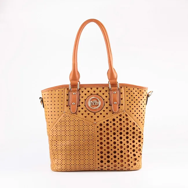 4094-PAPARAZZI brand designer 2016 low moq factory price laser PVC tote bag
