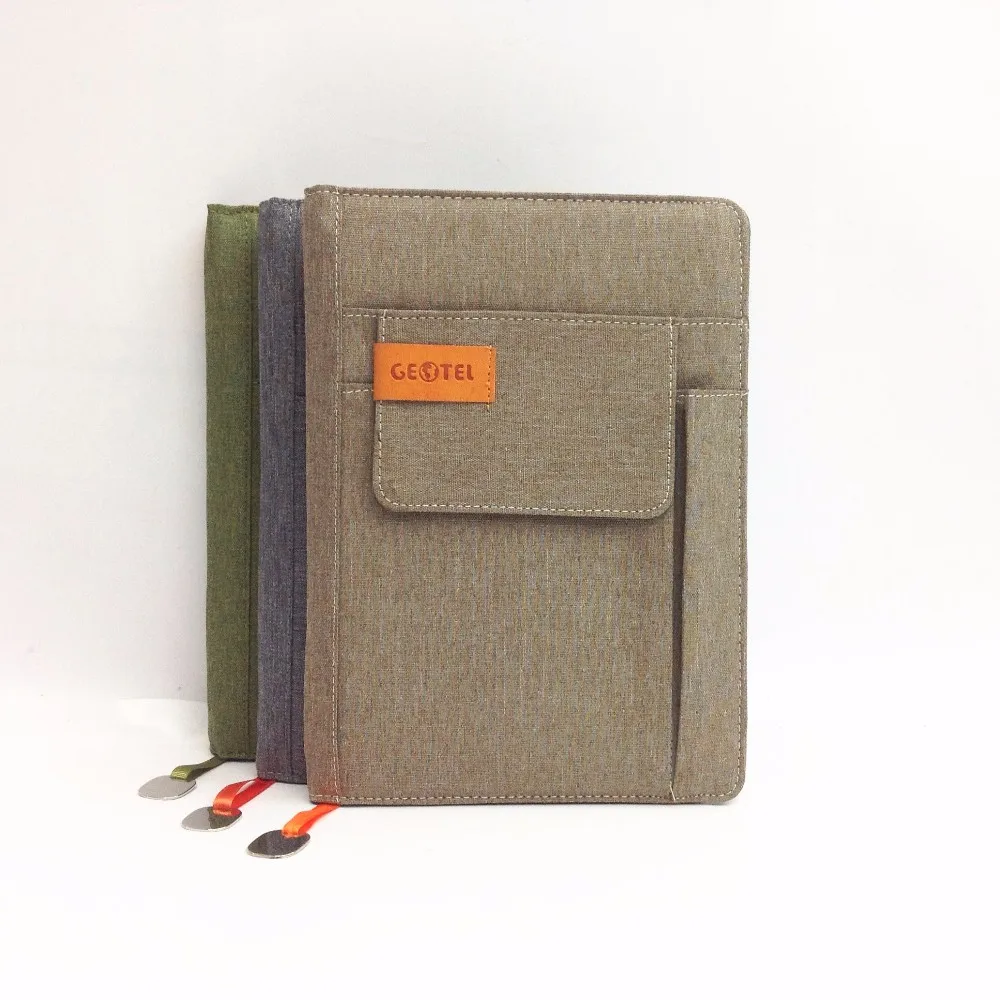 Fabric Cover Notebook With Custom Logo Buy Custom Logo Notebook