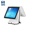 HSPOS 15 inch pos software system with dual touch screen for retail shops