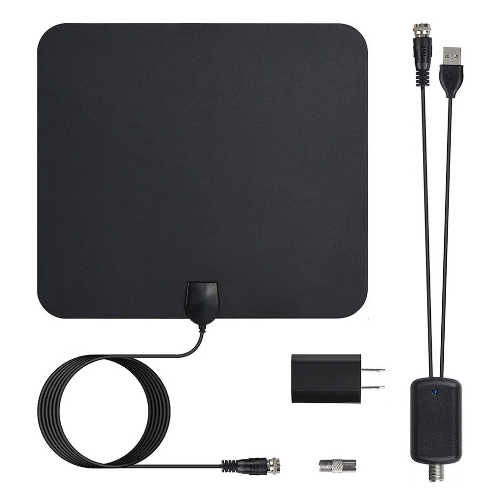 Hdtv Amplified Antennas With Switch Amplifier Signal Booster Hd Clear Vision Digital Antenna