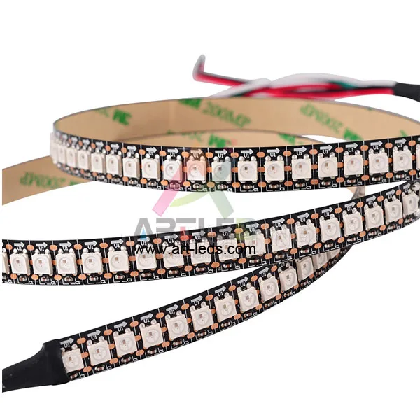 Individually rgb led 5050 ws2812c strip ws2812b light sk6812 non-waterproof