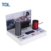 Hot sale Custom Design display pop acrylic mobile phone holder speaker