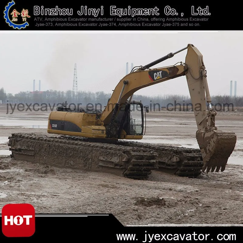 Best Quality Long Reach Swamp Buggies With Cat Upper Swing Body - Buy Swamp Buggies,Long Reach Amphibious Excavator,Floating Excavator Product on