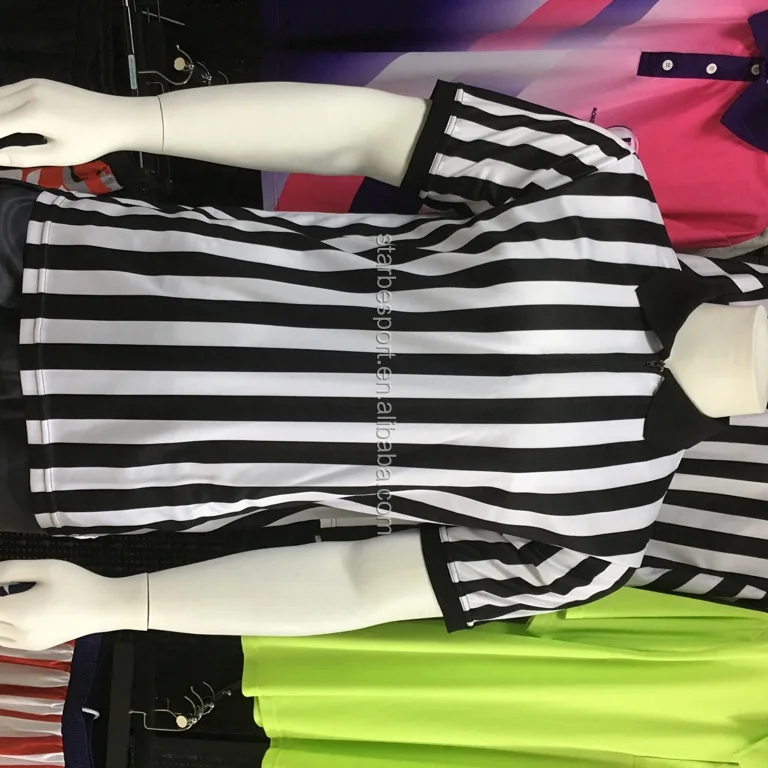 referee shirts black and white stripe