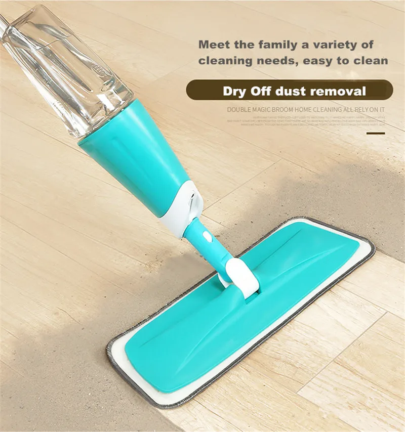 Cheap 360 Magic Microfiber Mop Water Spray Flat Mop Buy Spray Mop