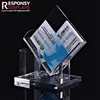 Commercial use acrylic countertop business card display holder