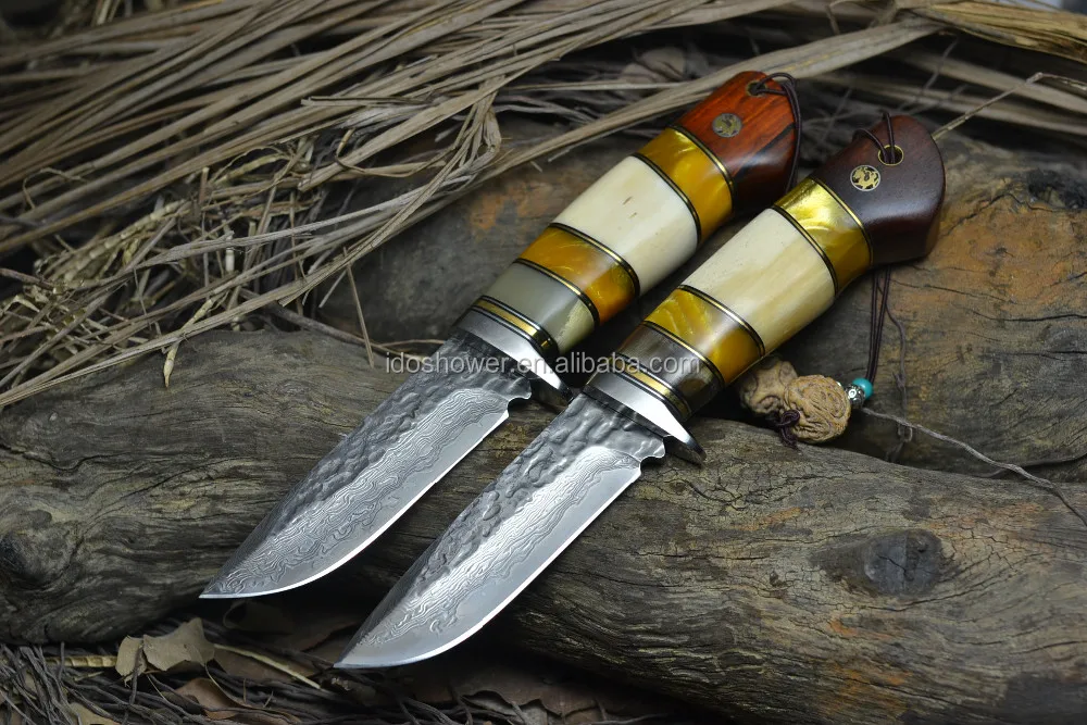 Pakistan Cold Steel Sharpener Knife Wazirabad Damascus Knife Buy