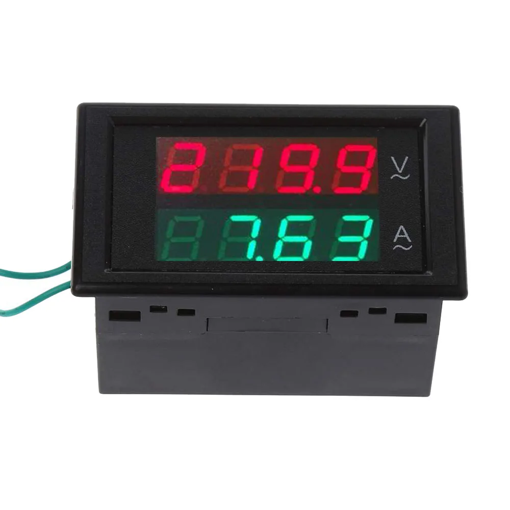 Medidor Analógico De AMP Y VOLT DC - Panel Para Medir Corriente Y Voltaje, Modelo DH-670
