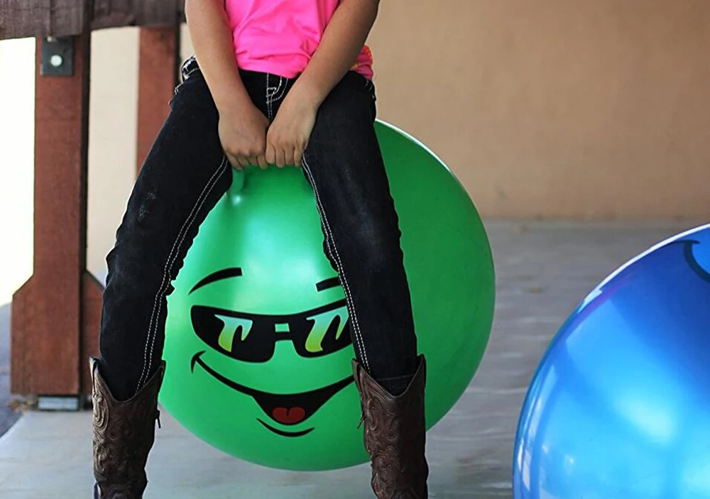 Best Price Eco Kid Leg Bouncing Inflatable Pvc Hopper Exercise Ball