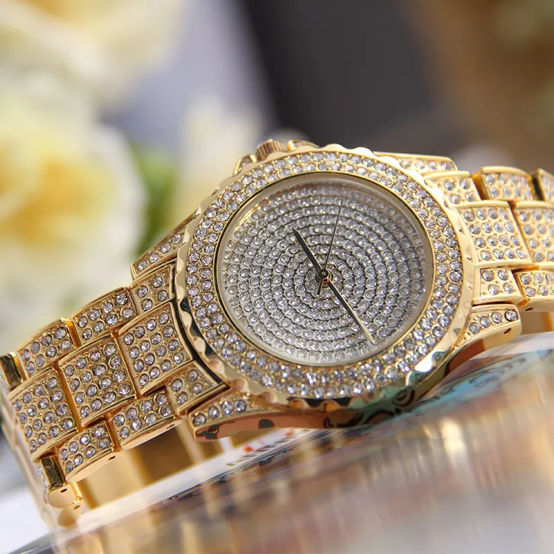 Custom Watches Relojes Relogio Fashion Reloj Crystal Women Wrist Watch ...