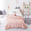 Good quilt manufacturer handmade baby children 100% satin quilt