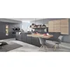 High end white timber kitchen joinery millwork