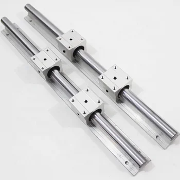 25mm Round Linear Guide Rail With Blocks For Cnc Router Parts - Buy ...