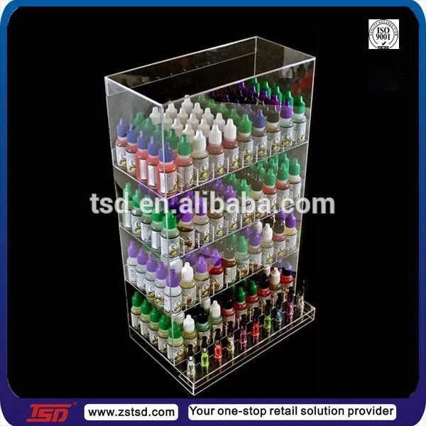 Tsda839 Custom Store Retail Acrylic Ejuice Display Case,30ml Ejuice