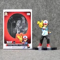 5 5 13 5cm Figure Ash Ketchum Pikachu Kids Toy PVC Partners Action Figure Resin Collection