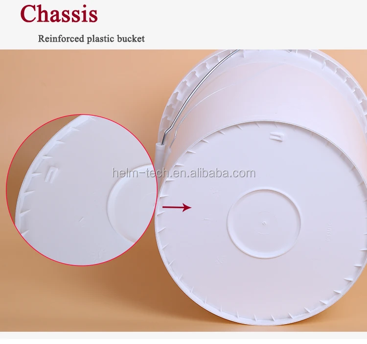 Iml Hdpe Color 20 Liter 5 Galllon Packaging Plastic Bucket In Karachi