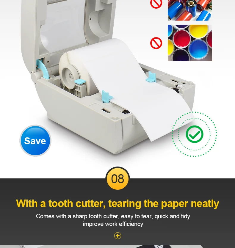 Thermal Label Sticker Printer Shipping Label Printer Waybill Printer