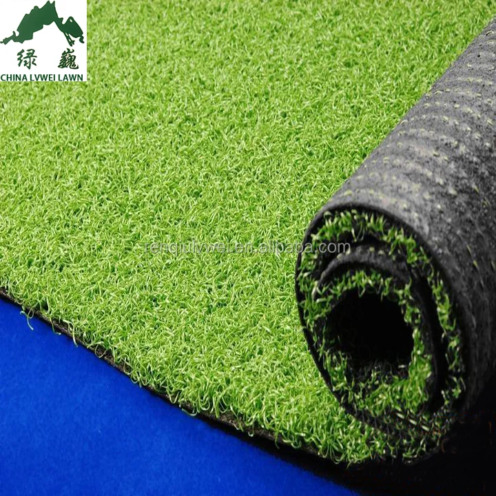 Cricket Artificial Grass Mat Pe Yarn Fake Grass Green Artificial