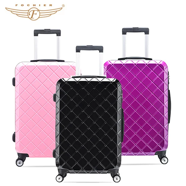 printed luggage trolley