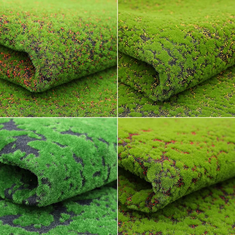 Plant Artificial Moss Lawn Wall Grass Home Decoration Green Carpet Diy