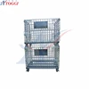 easy stackable and collapsible wire mesh storage bins