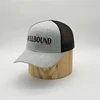 Custom Made 6 Panel Structured Embroidery Logo Half Mesh Snapback Trucker Hats Cap
