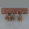 Antique wooden key box magnetic key box for Home Usage