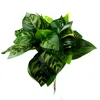 Home decoration simulation dried wild taro leaves artificial mini plants