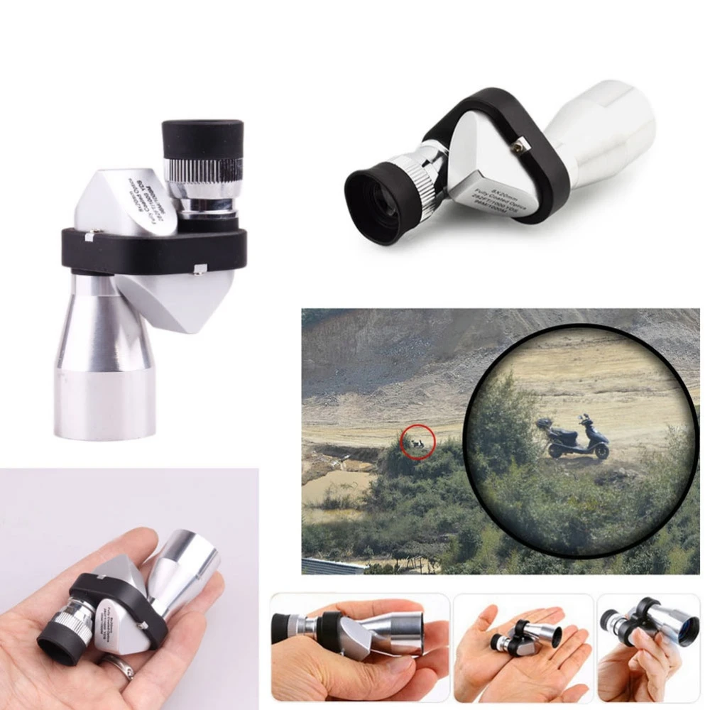 Adjustable Mini Compact Pocket Night Vision Aluminum H D Monocular