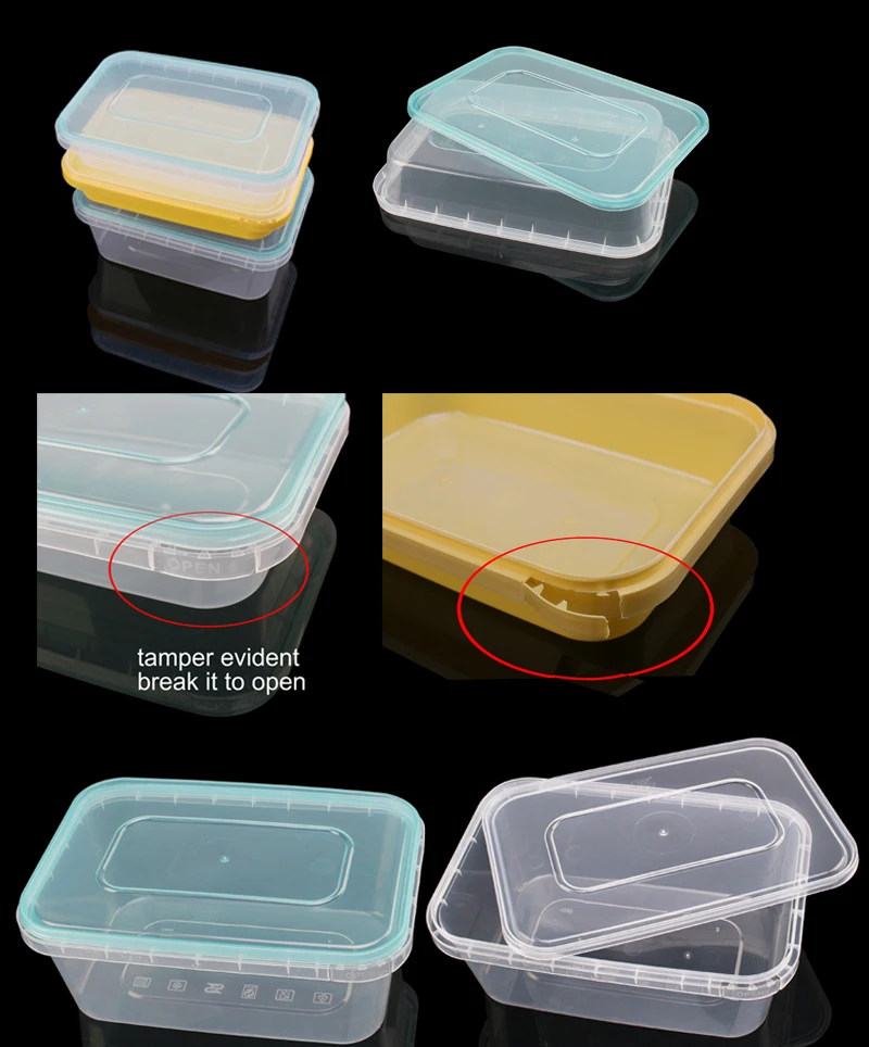 Sz520 Food Use Combination Lock Tamper Evident Containers Buy Tamper