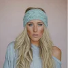 MY miyar New Amazon Women Knit Headband Knot Turban Quilted Cable Knit Headwrap Winter Sport Crochet Headband