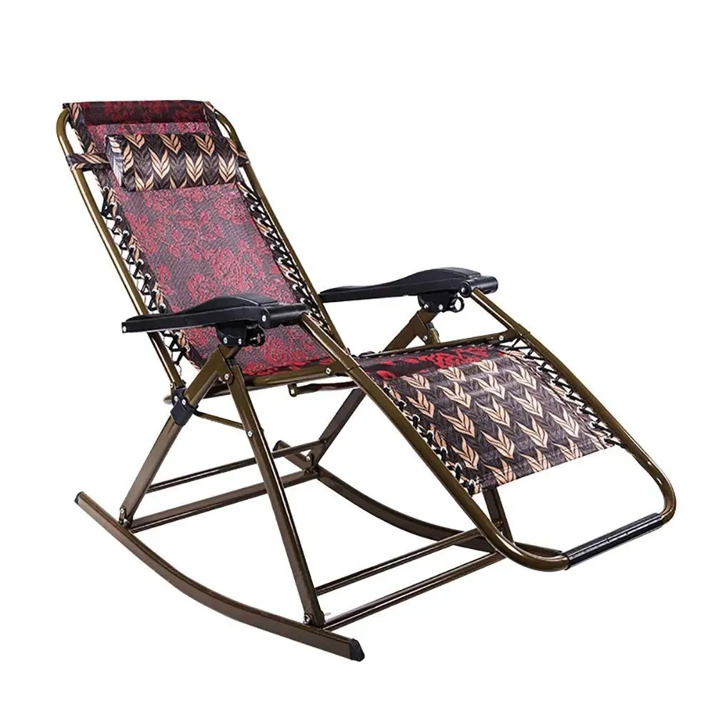 Buy Rocking Chairs WSSF- Folding Adjustable Summer Cool Relax Recliners ...