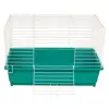 Cheap Small Animal Dog Cage Plastic Tray for Rabbit Guinea Pig Ferret