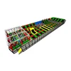 China Trampoline Factory Custom Kids And Adult Indoor Bouncy Trampoline Bed Parks With Ninja Warrior Course