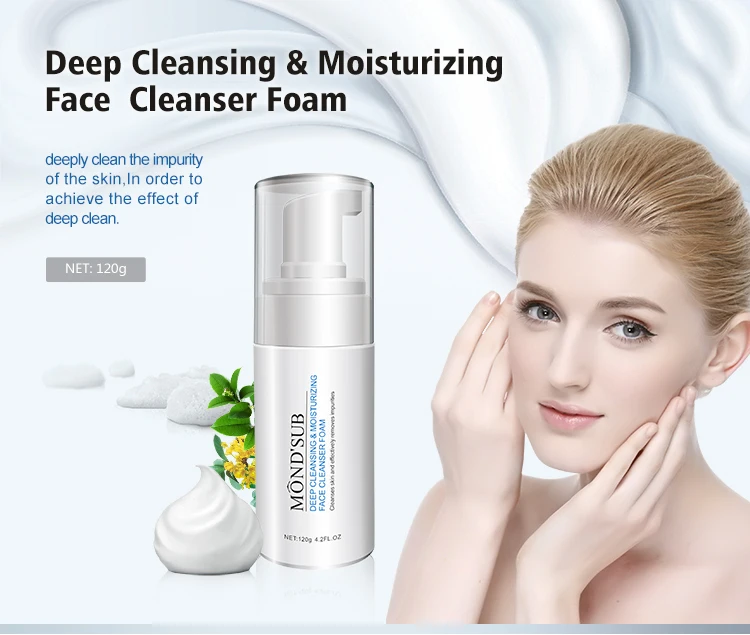 Best Selling Facial Foam Cleanser Foaming Face Cleanser For Woman - Buy ...