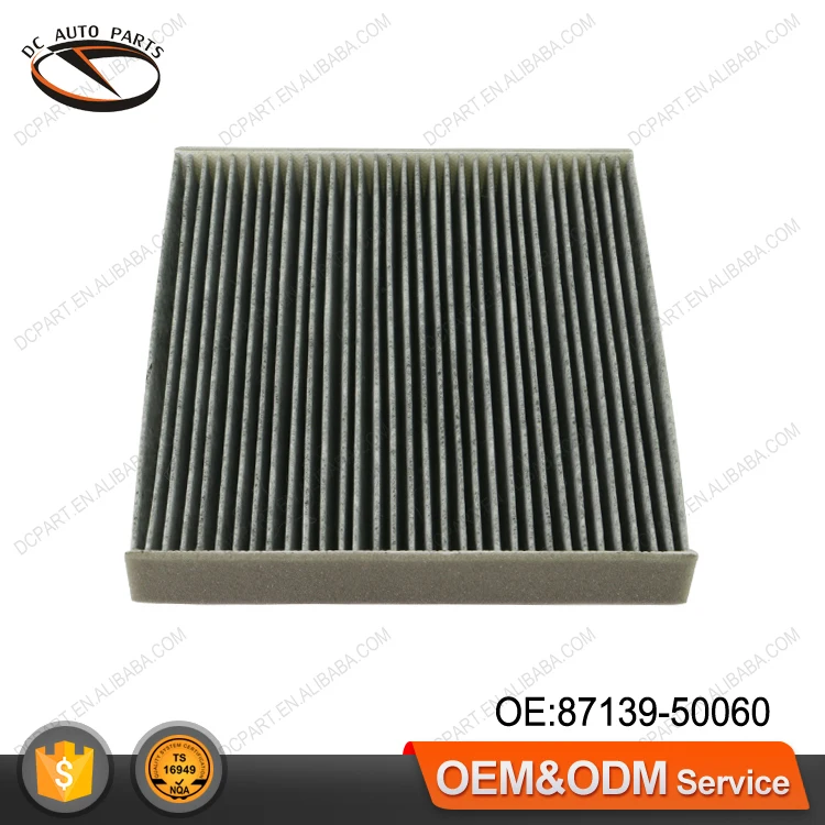 Activated Carbon Cabin Salon Filter 87139-50060 8713950060 - Buy Cabin ...