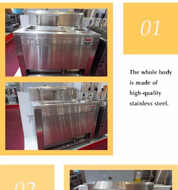 CE Certificate Approved Heavy Duty Large Production Ability Wrapping Powder Table