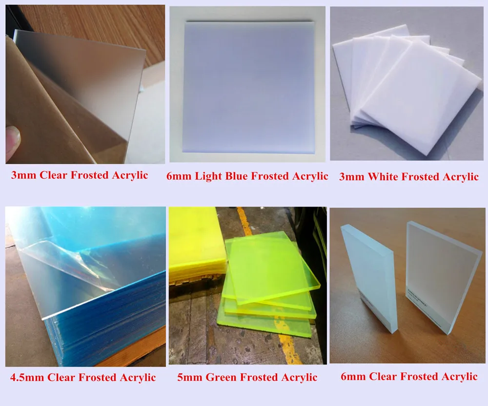 frosted acrylic sheet 4'*8'