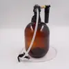 128 Ounce Growler Glass Amber Bottle Beer Growler With Easy Tap System