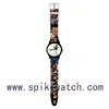Fashionable summer promotion customized personalized plastic wrist watch