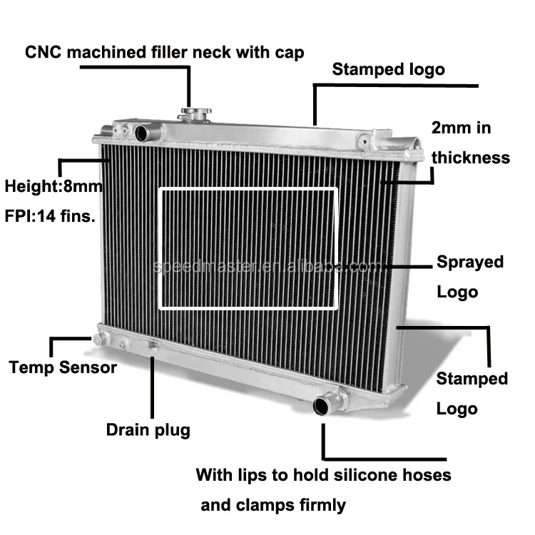 vx commodore radiator