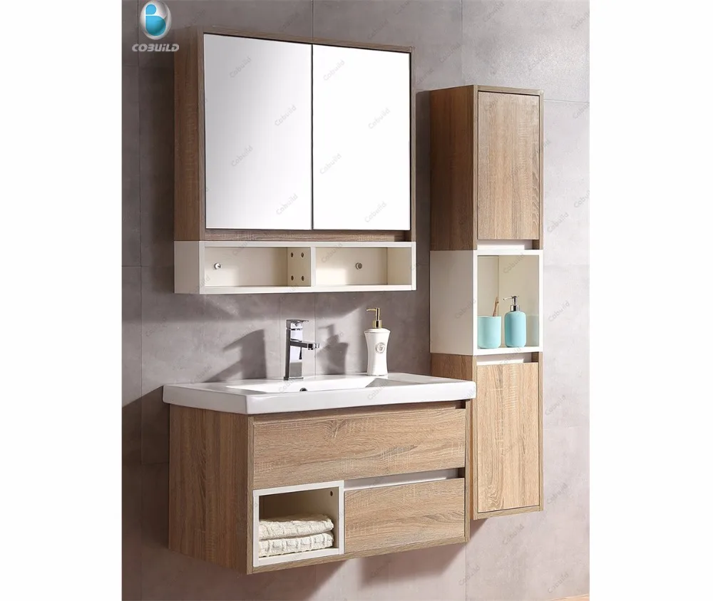 32 Double Sink Bathroom Vanity Set Floating Bath Cabinet With