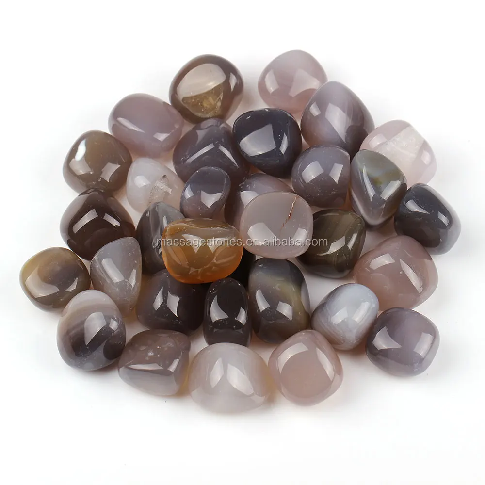 Wholesale Tumbled Stones Semiprecious Stone Grey Agate Buy Bulk Wholesale Tumbled Stones