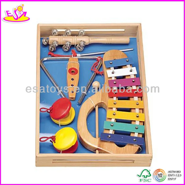 baby wooden music set