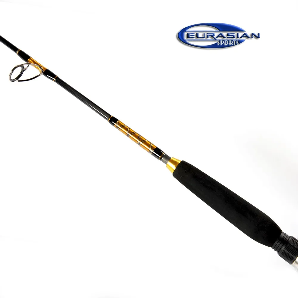 Carbon Jigging Fishing Rod,Light Boat Trolling Rod,820lbs 1.65m