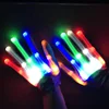 High Quality Chroma CTRL 7 colors light show LED Gloves Rave Finger Lighting Flashing Glow Mittens for Party